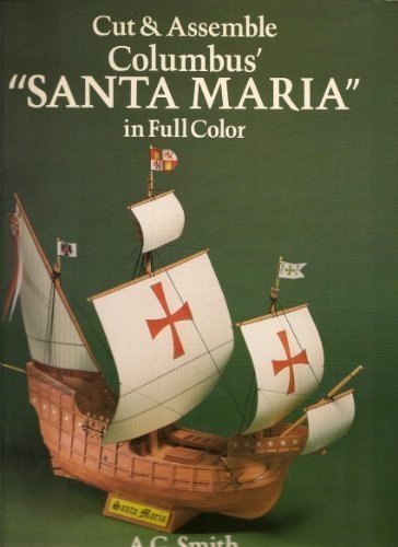Cut and Assemble Columbus "Santa Maria" in Full Color