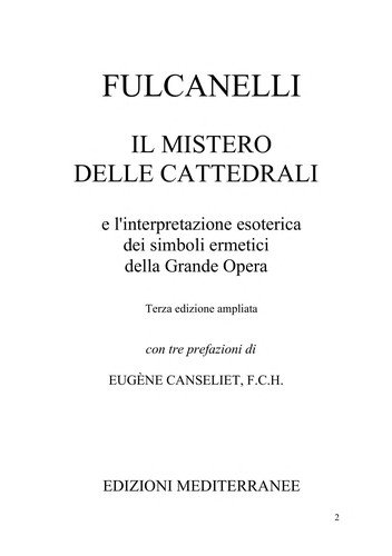 Il mistero delle cattedrali
